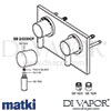 Matki Swadling 2 1110 Absolute2 Classic Concealed Shower Valve Dimension